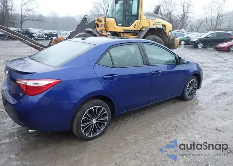 2015 Toyota Corolla S Plus из США, поврежденный, VIN 2T1BURHE5FC292860